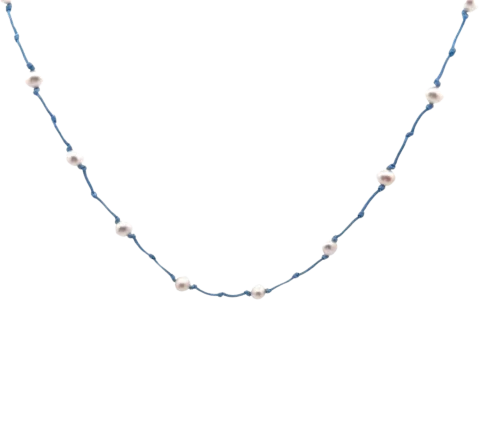 ZILIA Summer Pearl Halskette Silber 925