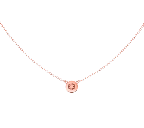 ZILIA Crown Chakra Halskette Gold 14K