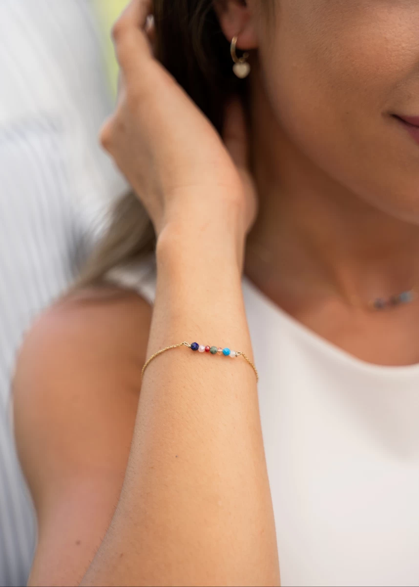 ZILIA Miami Color Armband Gold 14K