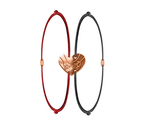 ZILIA I Promise Couple Armband Gold 14K