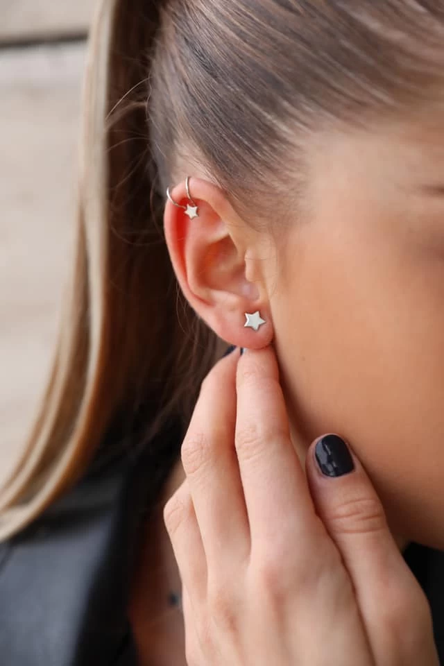 ZILIA Mina Ear Cuff Silber 925