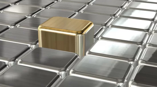 Edelmetalle – Gold, Silber und Edelstahl im Vergleich