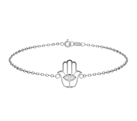 ZILIA Hamsa Armband Silber 925