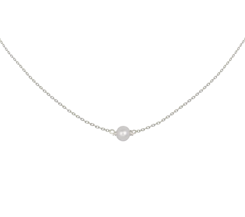 ZILIA Pearl Halskette Silber 925