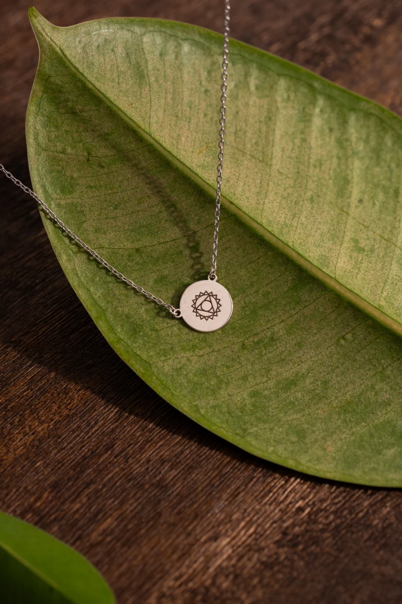 ZILIA Throat Chakra Halskette Gold 14K