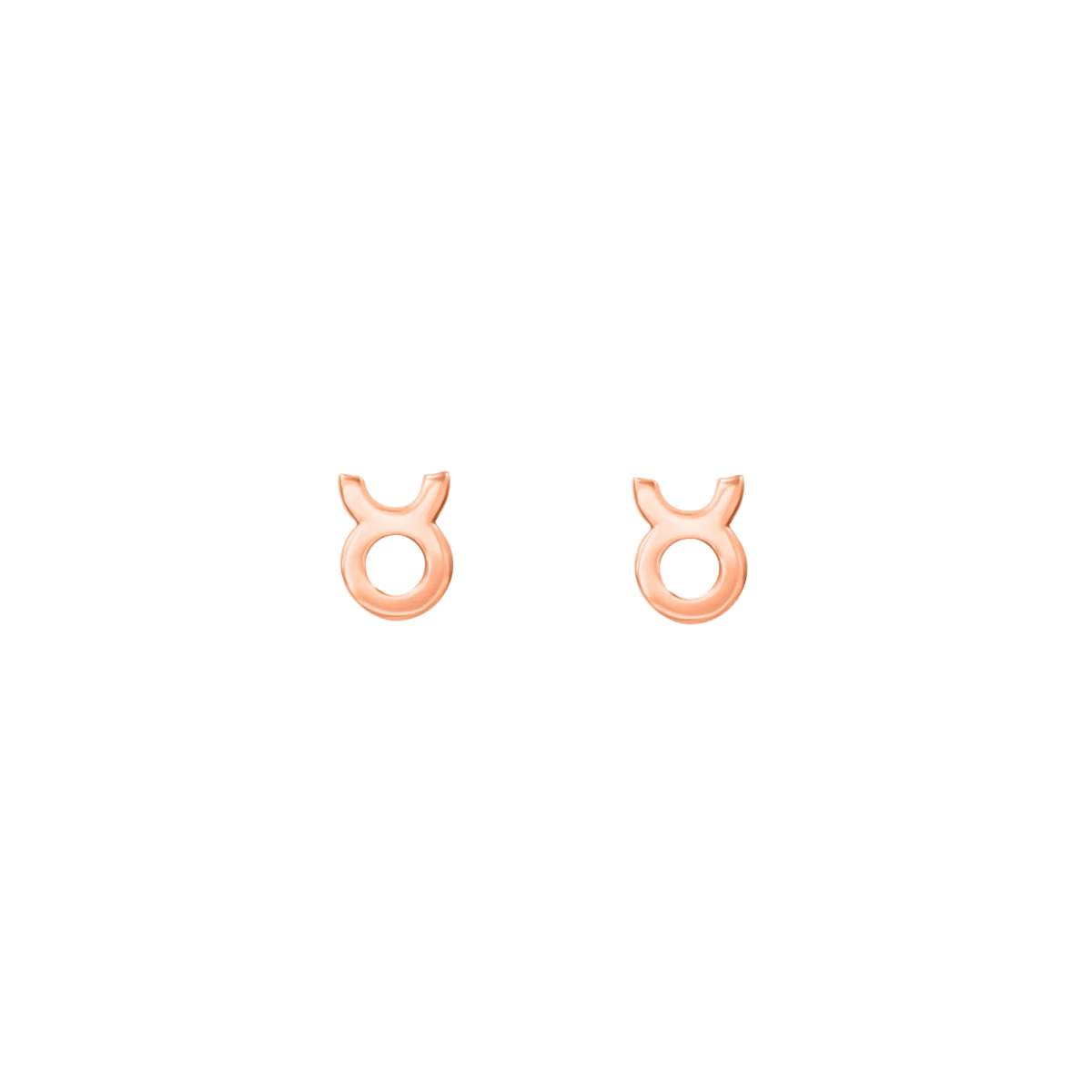 Horoskop Rosegold 585 Ohrringe