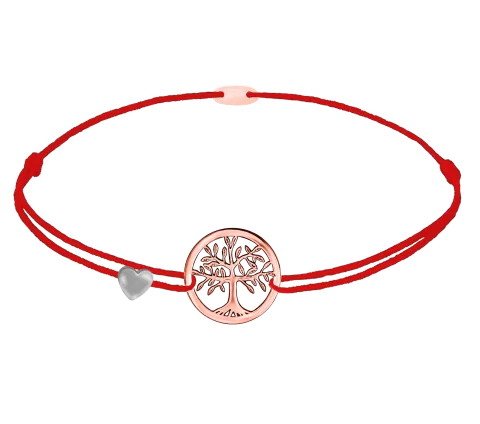 ZILIA Tree Of Life Thread Armband Gold 14K