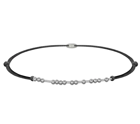 ZILIA Morse Love You Armband Silber 925