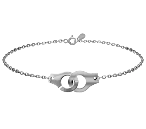 ZILIA Handcuffs Silber 925 Armband