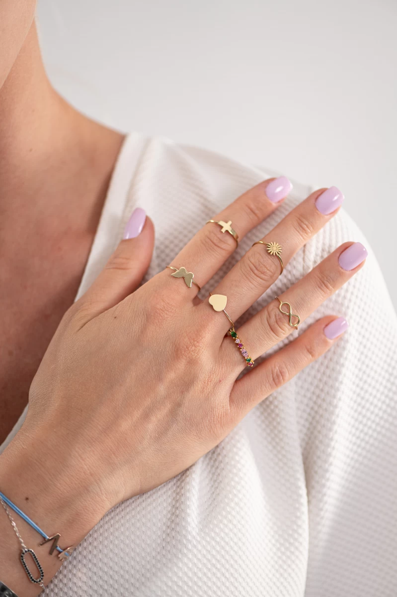 ZILIA Butterfly Gold 14K Ring