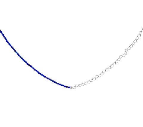 ZILIA Lagoon Lapis Heart Silber 925 Halskette
