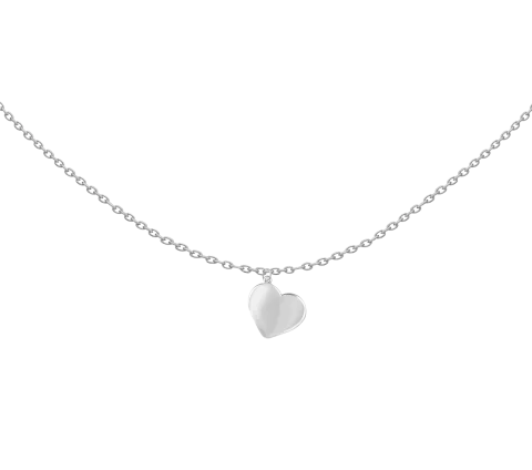 ZILIA Heart Halskette Silber 925