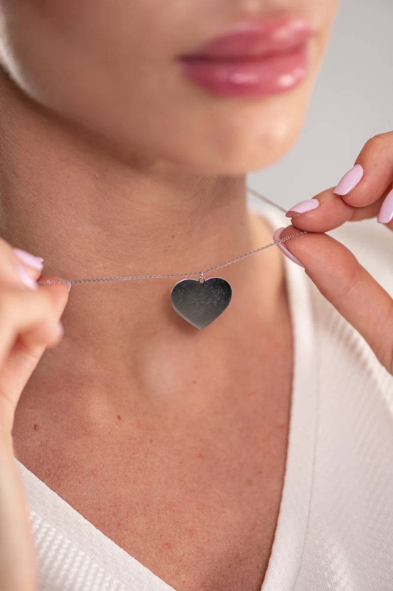 ZILIA Heart Halskette Silber 925