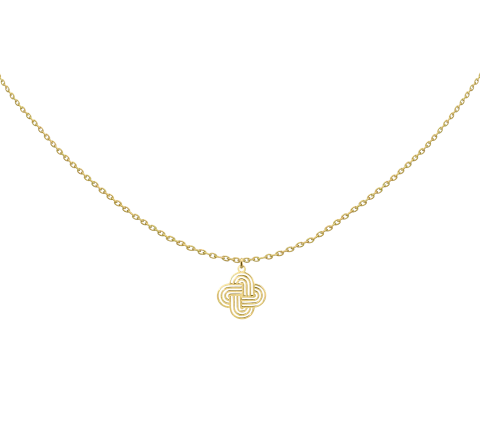 ZILIA Solomon Knot Gold 14K Halskette