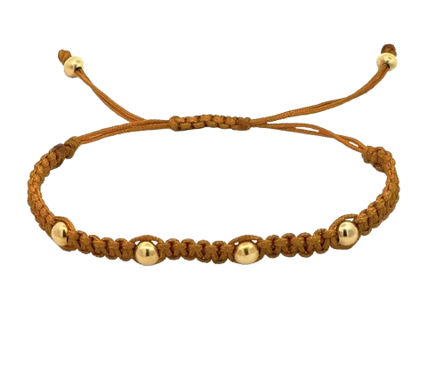 ZILIA Macrame Serene Armband Silber 925