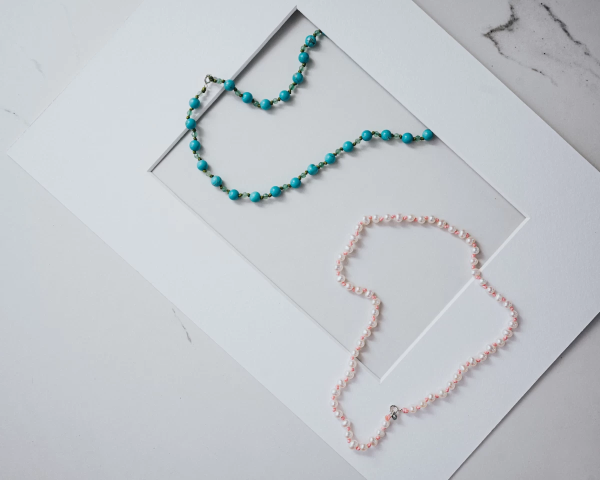 ZILIA Twist Turquiose Halskette Silber 925