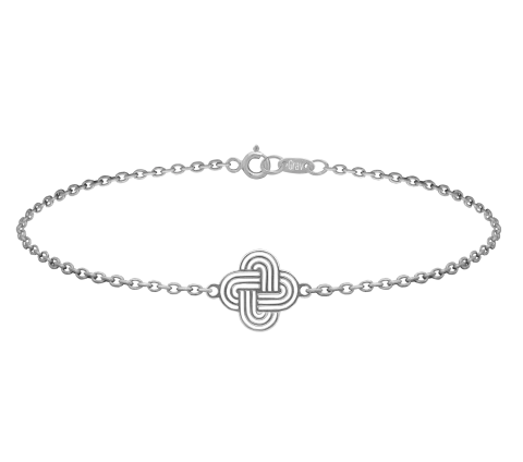 ZILIA Solomon Knot Silber 925 Armband