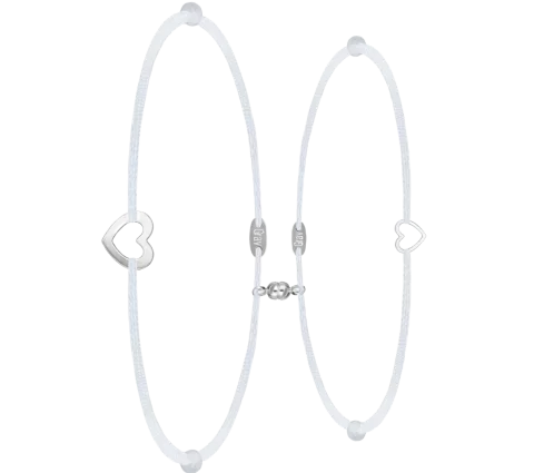 ZILIA Magnetic Contour Heart Edition Armband Silber 925