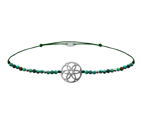 ZILIA Rosette Armband Silber 925