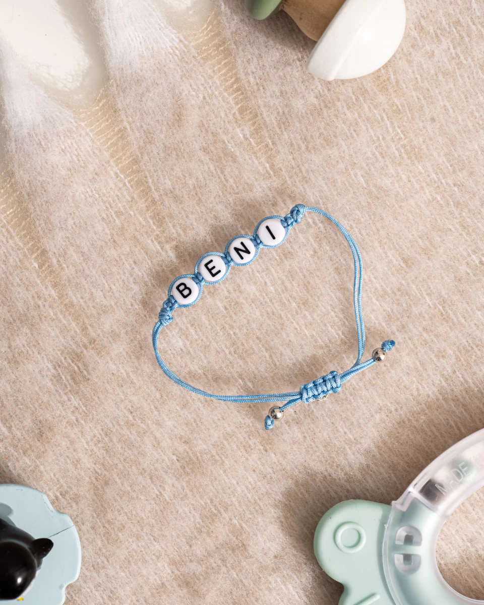 ZILIA Baby Boy Thread Armband Silber 925