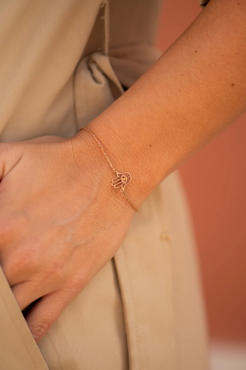 ZILIA Hamsa Armband Silber 925