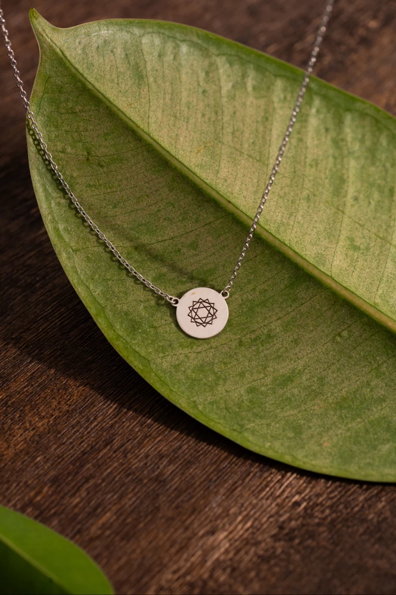 ZILIA Heart Chakra Halskette Gold 14K