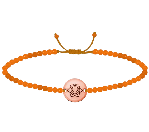 ZILIA Sacral Chakra Armband Gold 14K