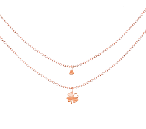 ZILIA Luck & Love Halskette Gold 14K