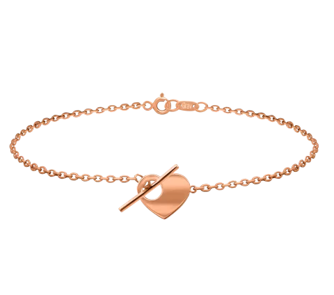 ZILIA Léa Heart Gold 14K Armband