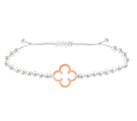 ZILIA Luna Flower Rose Armband Gold 14K