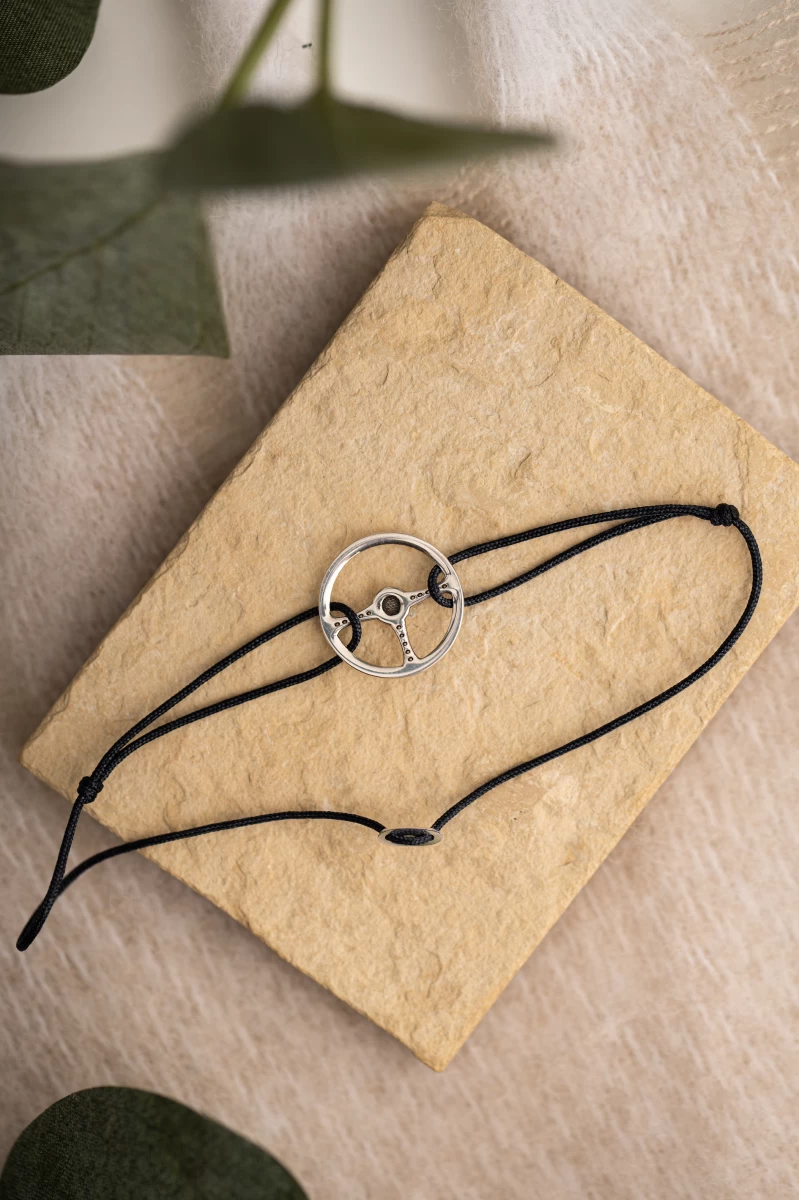 ZILIA Men Wheel Armband Silber 925