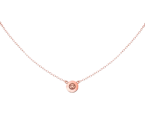ZILIA Throat Chakra Halskette Gold 14K