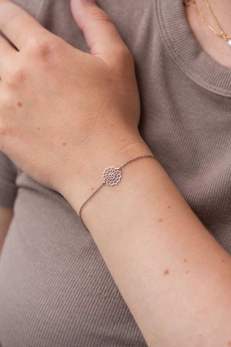 ZILIA Mandala Armband Silber 925