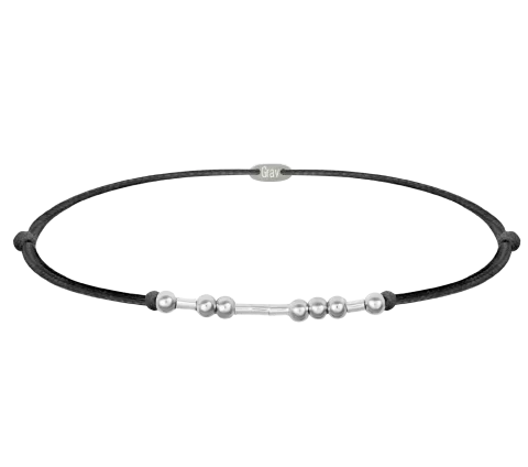 ZILIA Morse Love Armband Silber 925
