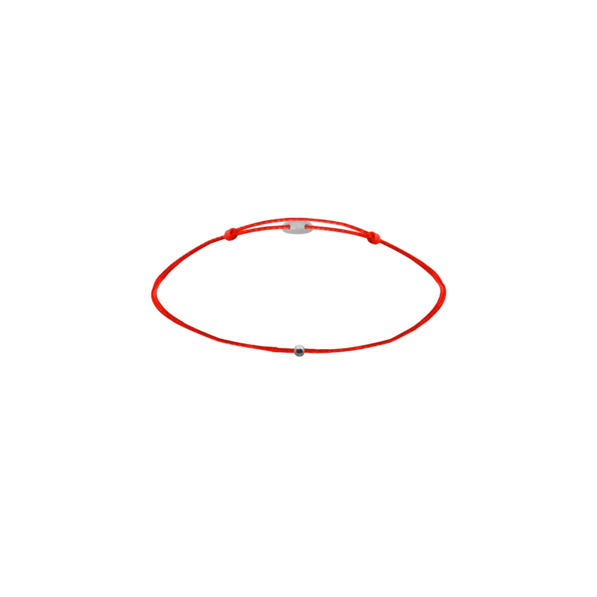 Roter Schutz-Baby-Silber 925 Fadenarmband