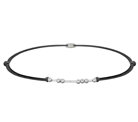 ZILIA Morse Love Armband Silber 925