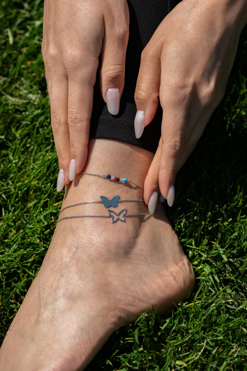 ZILIA Butterfly Contour Fussband Gold 14K