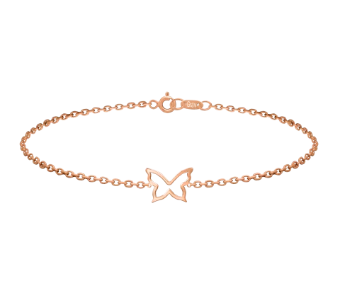 ZILIA Butterfly Contour Armband Gold 14K