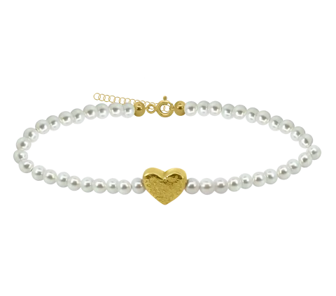 ZILIA Coeur de Perle Silber 925 Armband