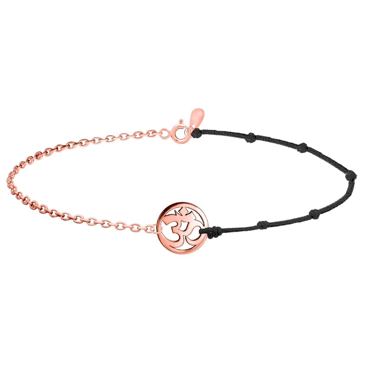 AUM Kabbala Roségold 585 Armband