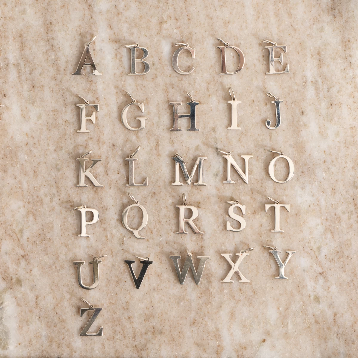 ZILIA Letter Georgia Halskette Gold 14K