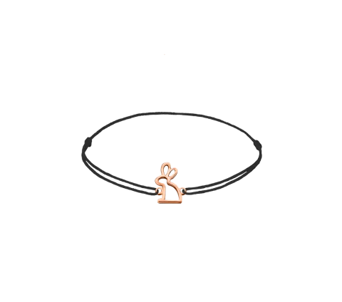 ZILIA Bunny Contour Baby Thread Armband Gold 14K