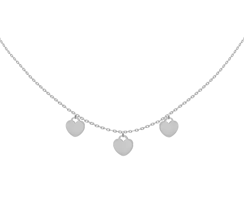 ZILIA Hearts Silver 925 Necklace
