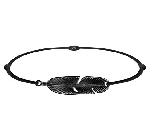 ZILIA Men Quill Armband Silber 925