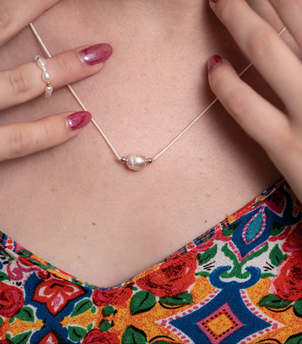 ZILIA Naturperle Chic Ringe Thread