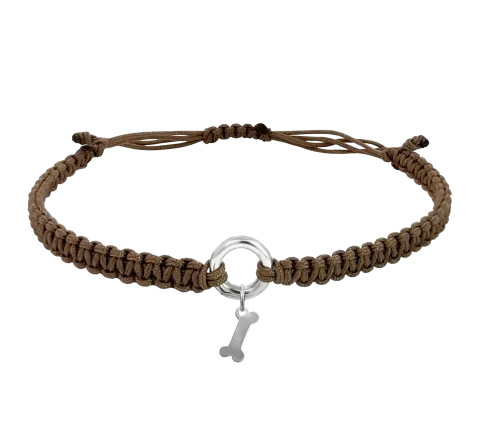 ZILIA Macrame Double Armband Silber 925