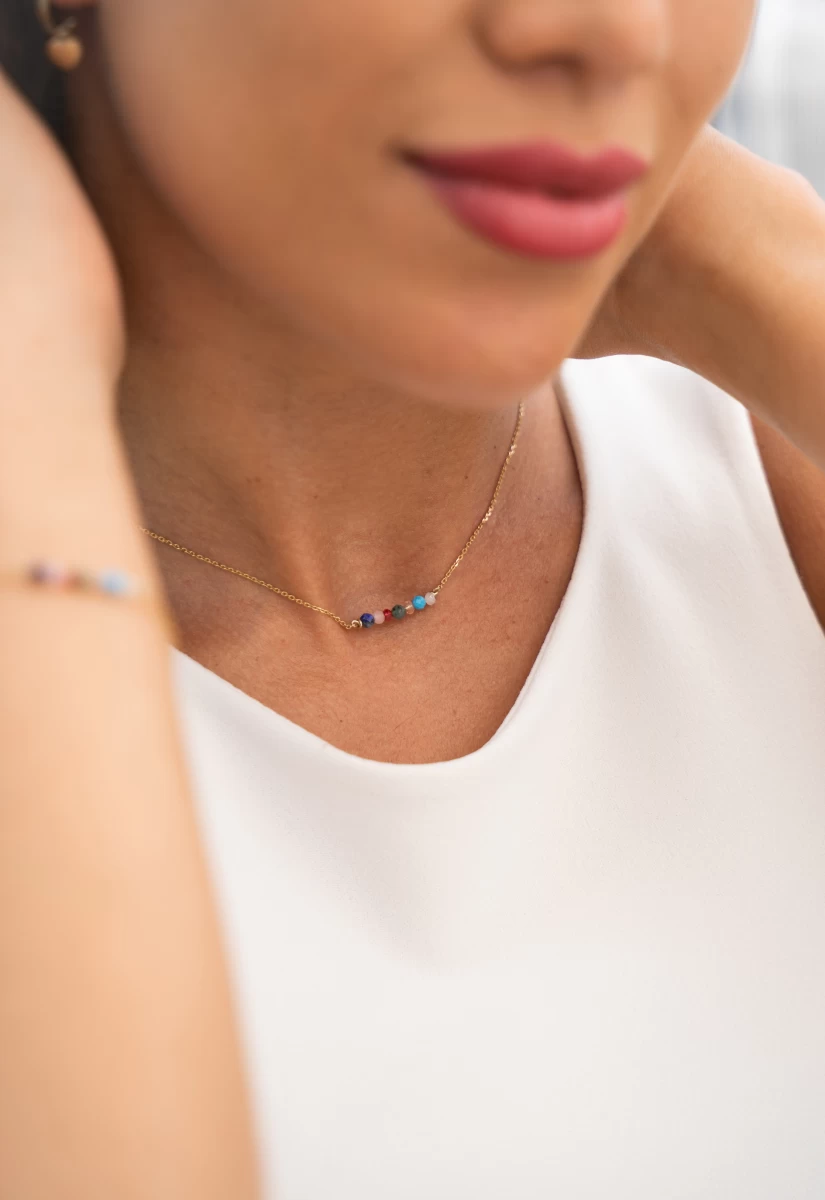 ZILIA Miami Color Halskette Gold 14K