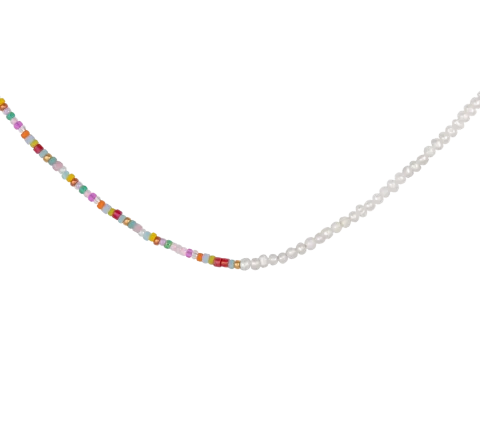 ZILIA Rainbow Halskette Silber 925