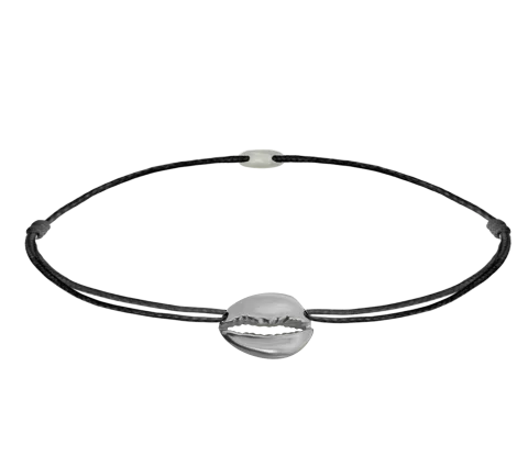 ZILIA Kauri Shell Thread Armband Silber 925