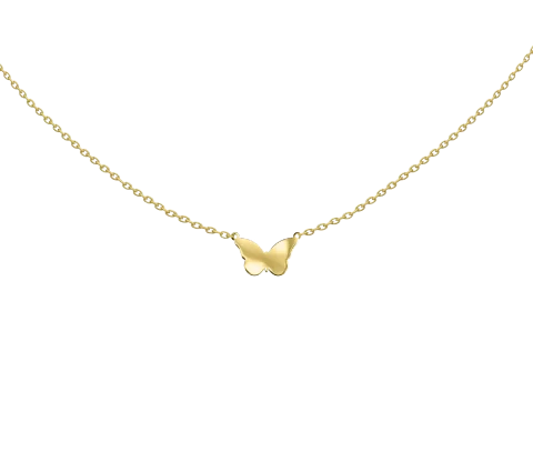 ZILIA Butterfly Halskette Gold 14K